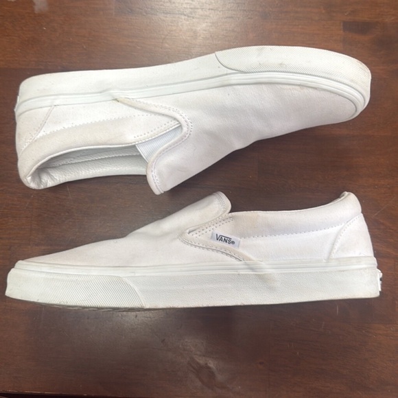Vans Classic Slip on shoe, white, Men’s 10 - Picture 4 of 9